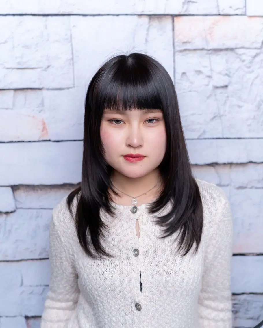 ロング カラー ブリーチ 松尾 泰伸のヘアスタイル