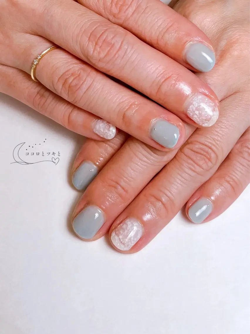 ネイル ハンドネイル ネイルサロン ココロとツキとのネイルデザイン