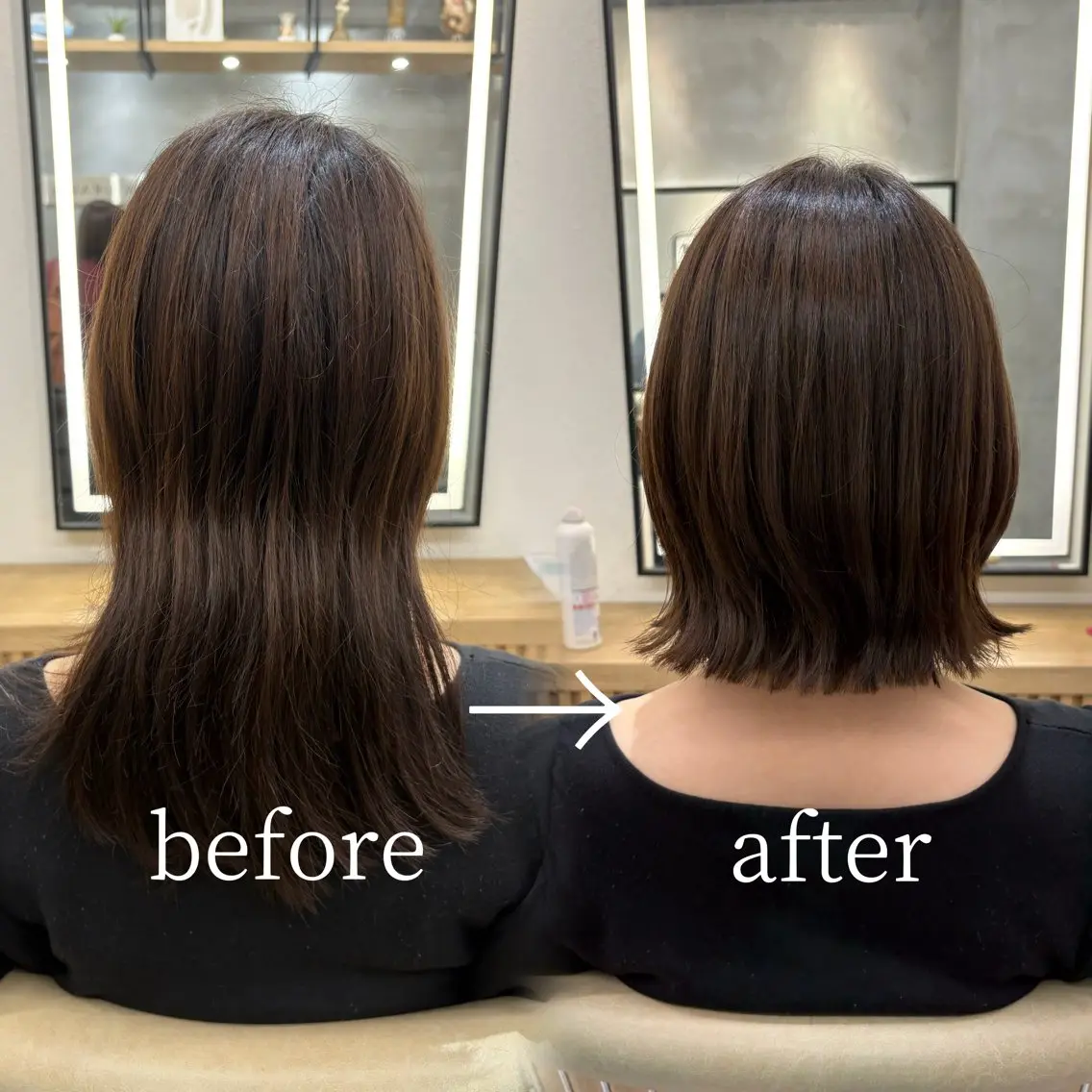 ショート カラー レイヤー🍀ボブ 浦和🍓YUIのヘアスタイル