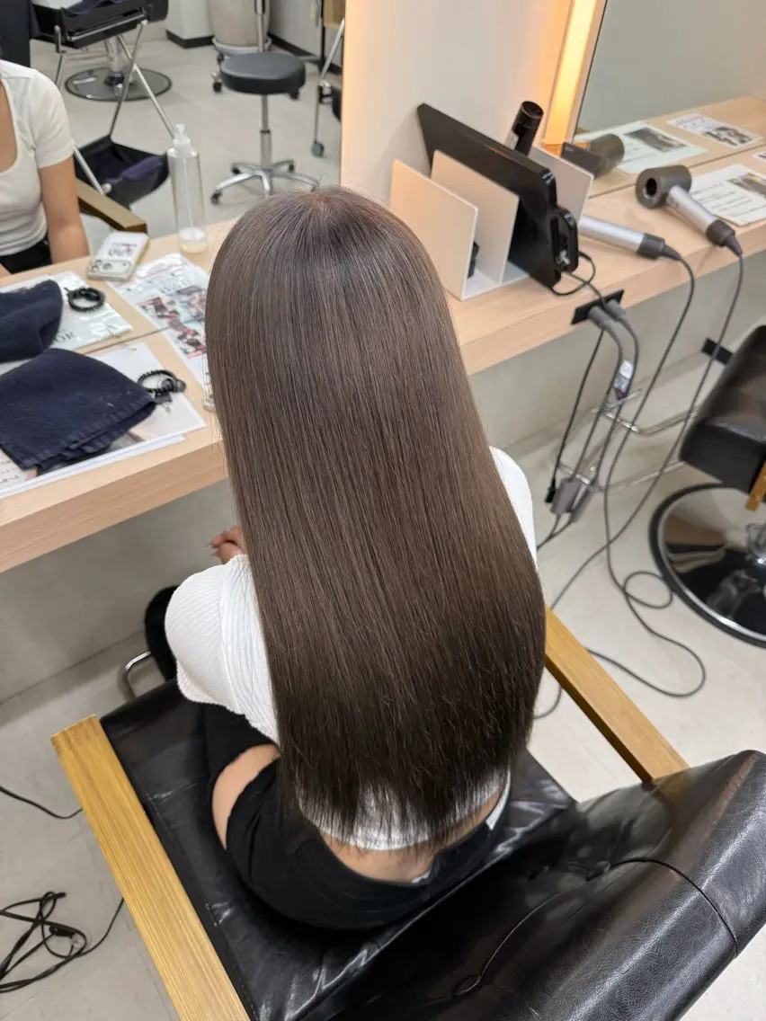 ロング 【ALEAP】 𝐇𝐀𝐊𝐔のヘアスタイル