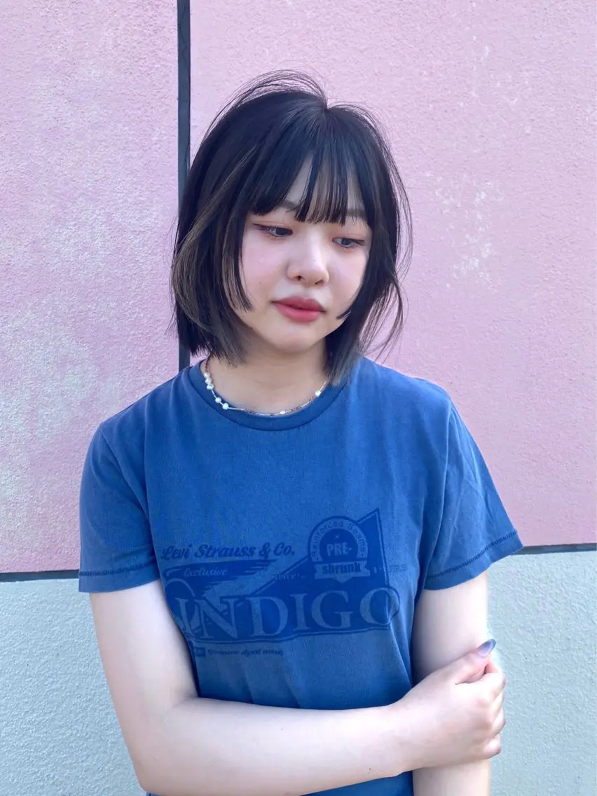 ショート カラー カット ヘアカラー トリートメント mai / linoah˚✧のヘアスタイル