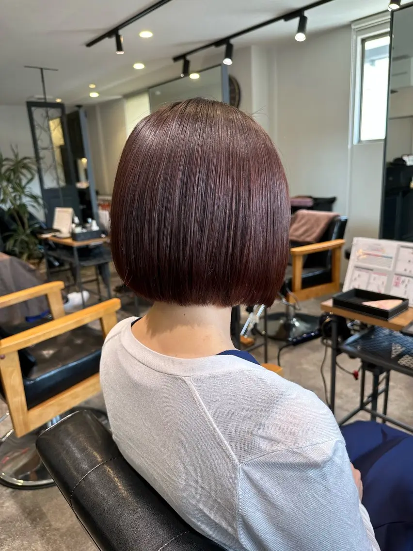 【女性】ショートボブorショートカットに切らせていただける方のカット【撮影有】の写真