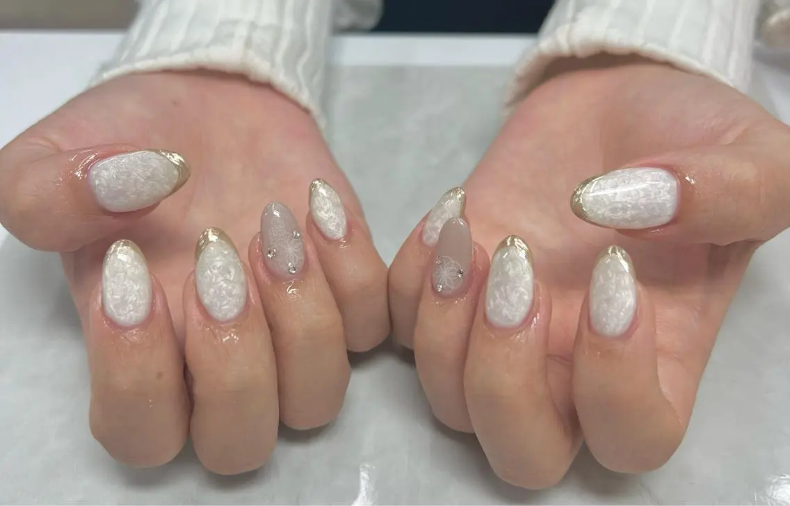 ネイル AISAフィル× ハードモチ最強のネイルデザイン