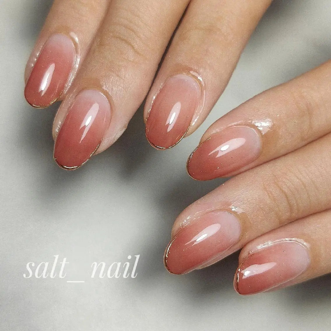 ネイル フレンチネイル 個人サロン saltnailのネイルデザイン