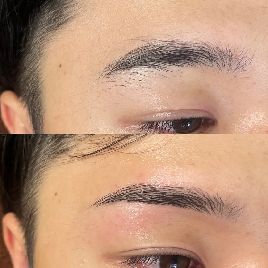 メンズ アイブロウ ワックス脱毛 眉カット その他(アイブロウ) eyelash 93のマツエク・マツパデザイン