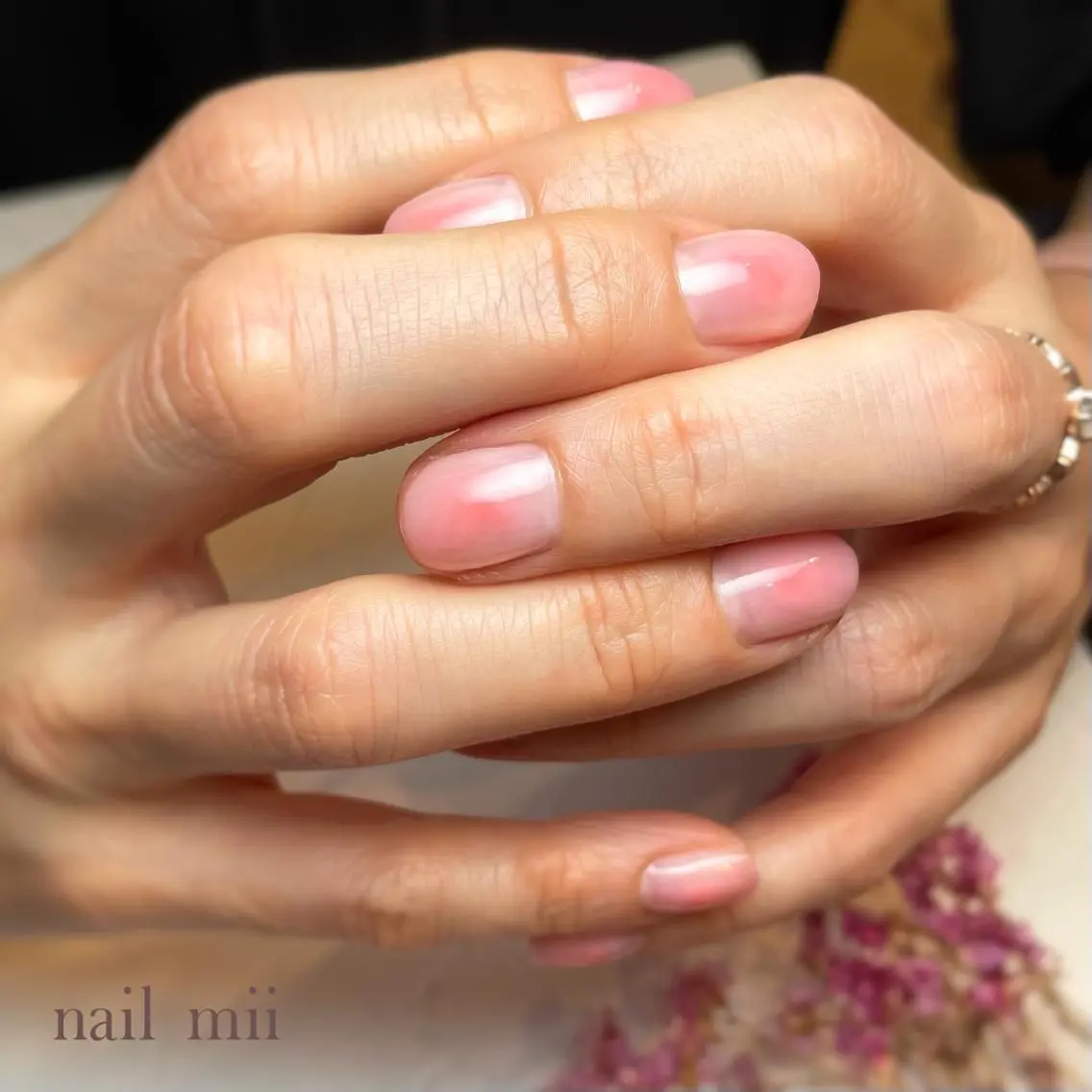 ネイル チークネイル nail mii HIROMIのネイルデザイン