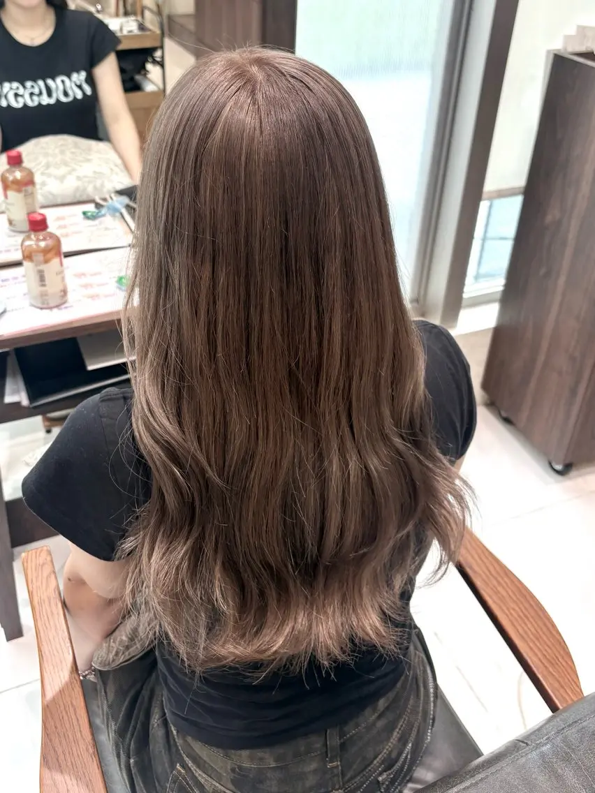 ロング ヘアカラー トリートメント まつパ🎀アレンジ 💭ྀི/あおいのマツエク・マツパデザイン