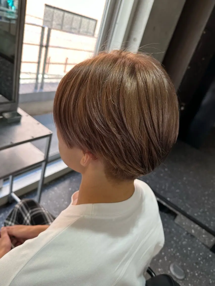 カラー メンズ ヘアカラー トリートメント 髪質改善⭐️縮毛矯正 中野⭐️Rinaのヘアスタイル