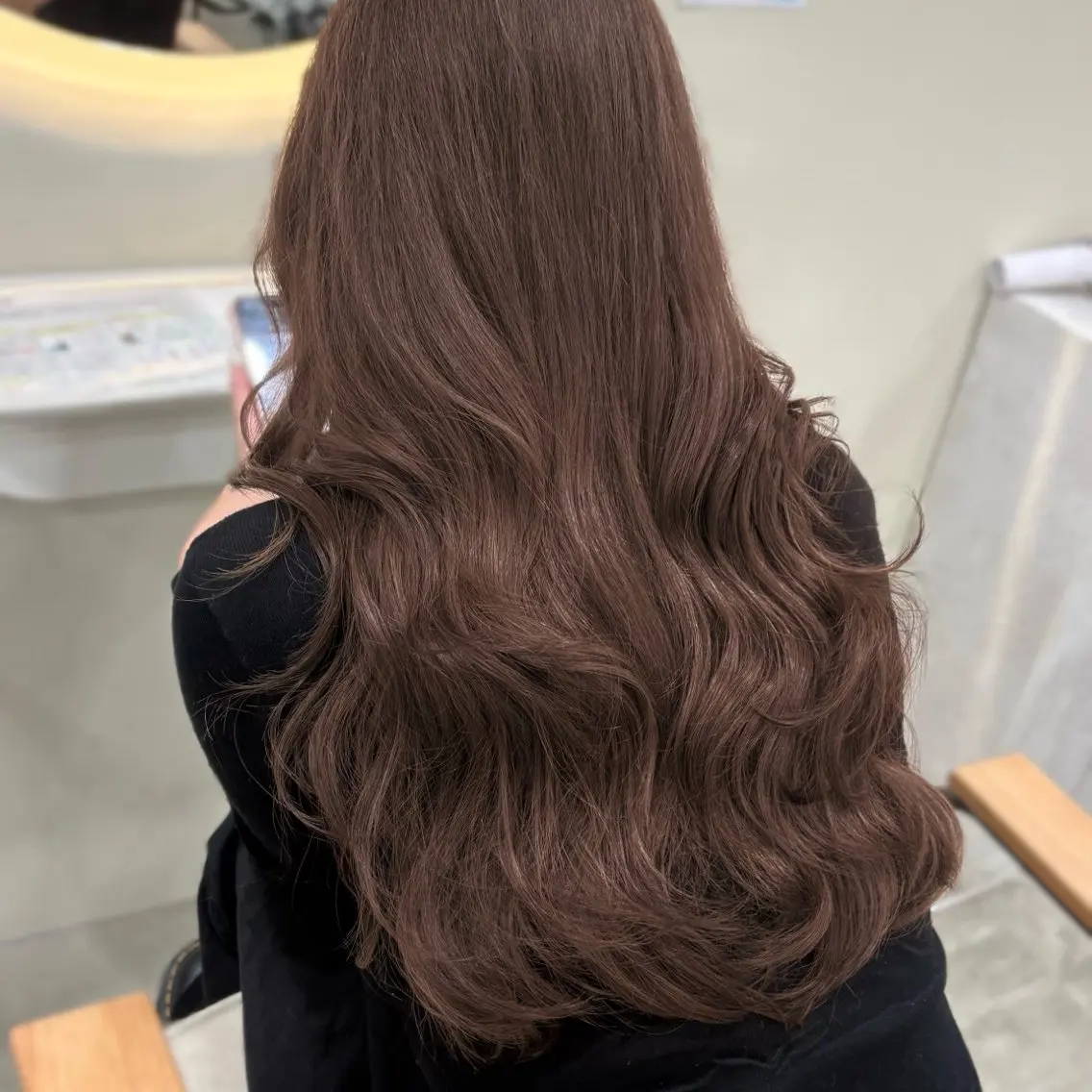 ロング カラー ヘアカラー トリートメント hana/艶髪 /透明感カラー🪞のヘアスタイル