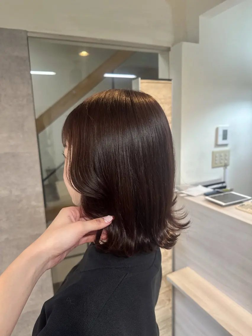 ショート ボブ Rena/韓国 /ワンホンヘアのヘアスタイル