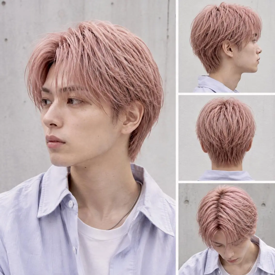💈ダブルカラー(ケアブリーチ)+メンズカット✂️ハイトーンで人と差をつけたい方におすすめ⚡️の写真
