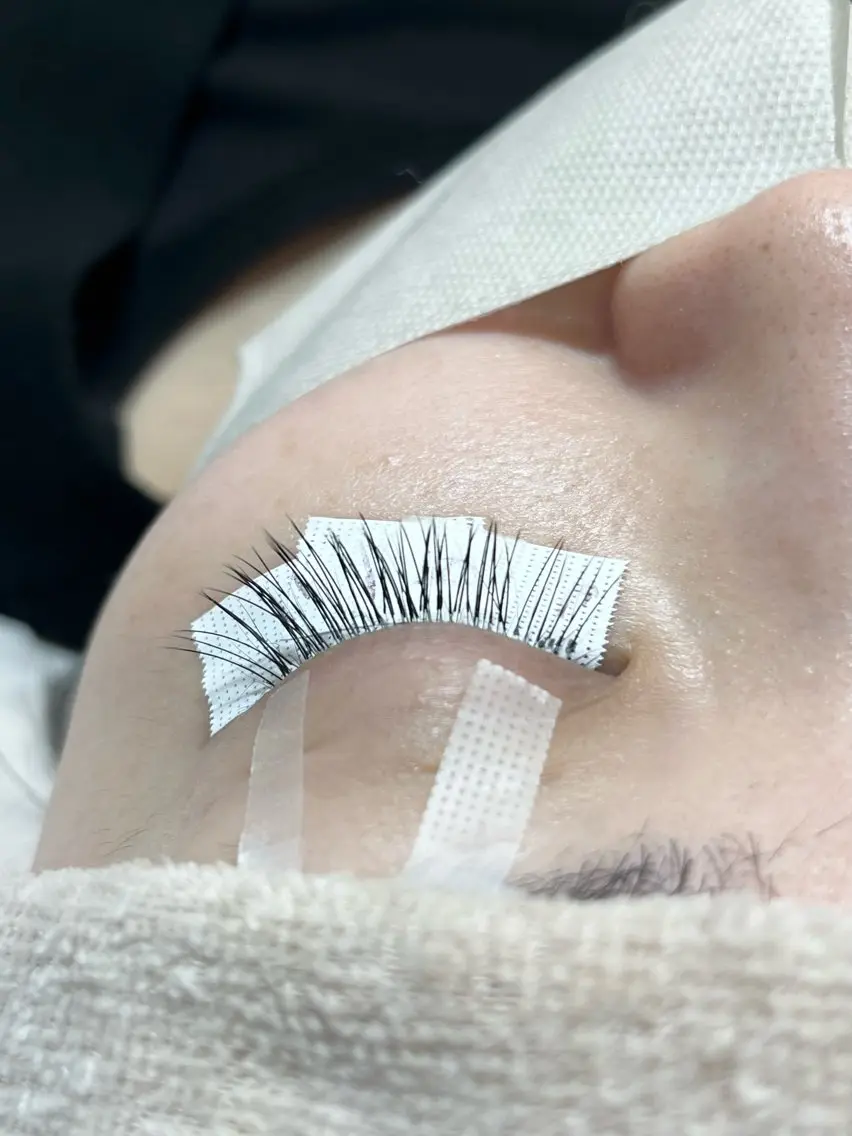 マツエク・マツパ 目尻長め eyeHbe TERAのマツエク・マツパデザイン