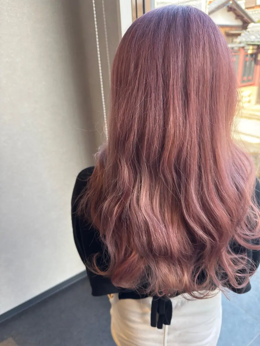 ロング 髪質改善⚡️カラー 🍀武久 誠🍀のヘアスタイル