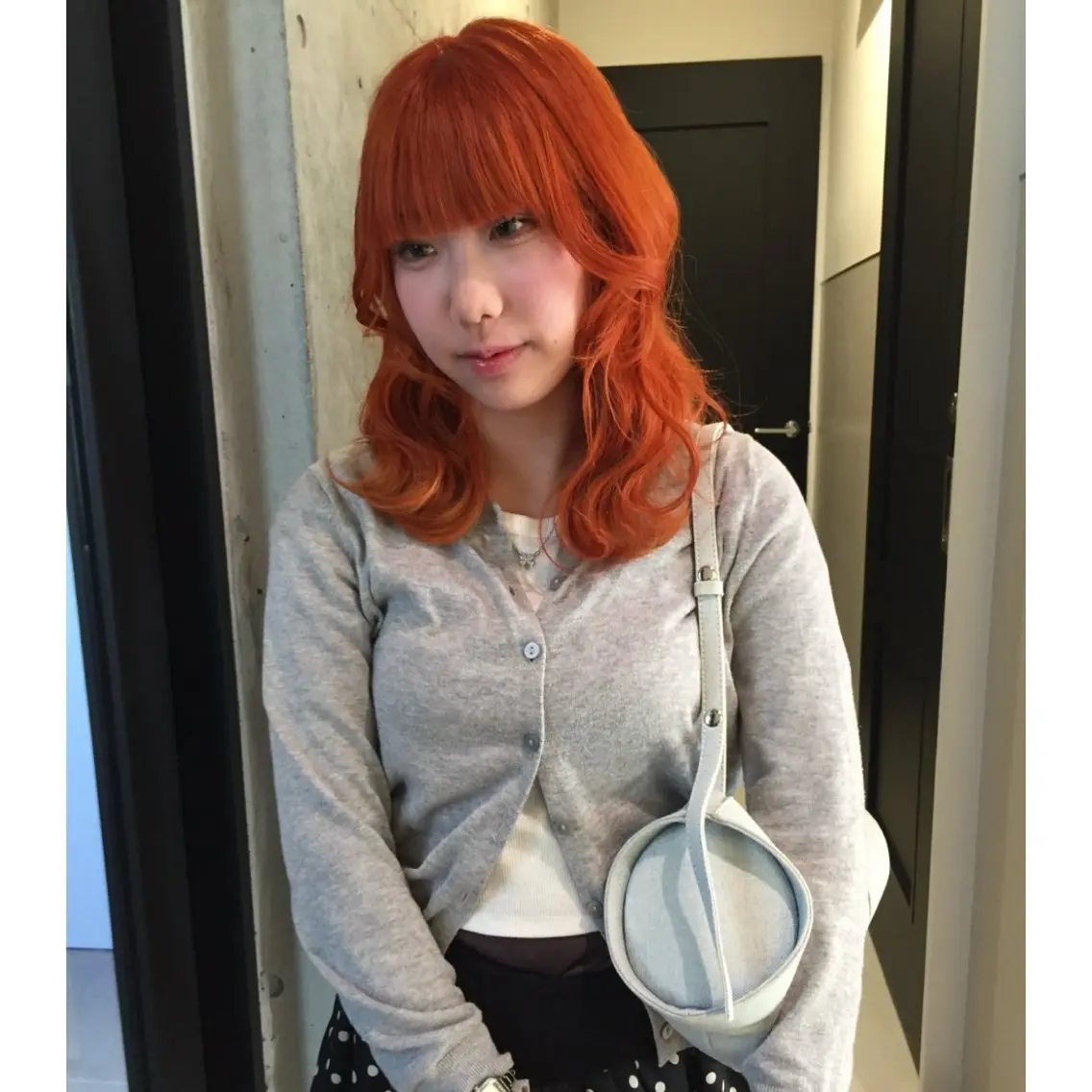 セミロング カラー ブリーチ デザインカラー ダブルカラー ハイトーンカラー インナーカラー 広香🪽ハイトーン/ レイヤー/ヘアセットのヘアスタイル