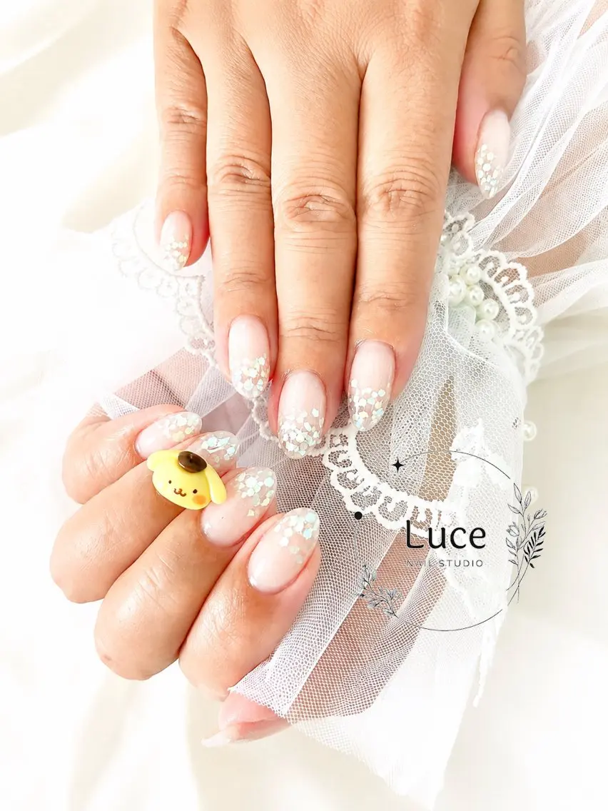 ネイル ラメ(グリッター) ラメグラデーション NAIL Luceのネイルデザイン