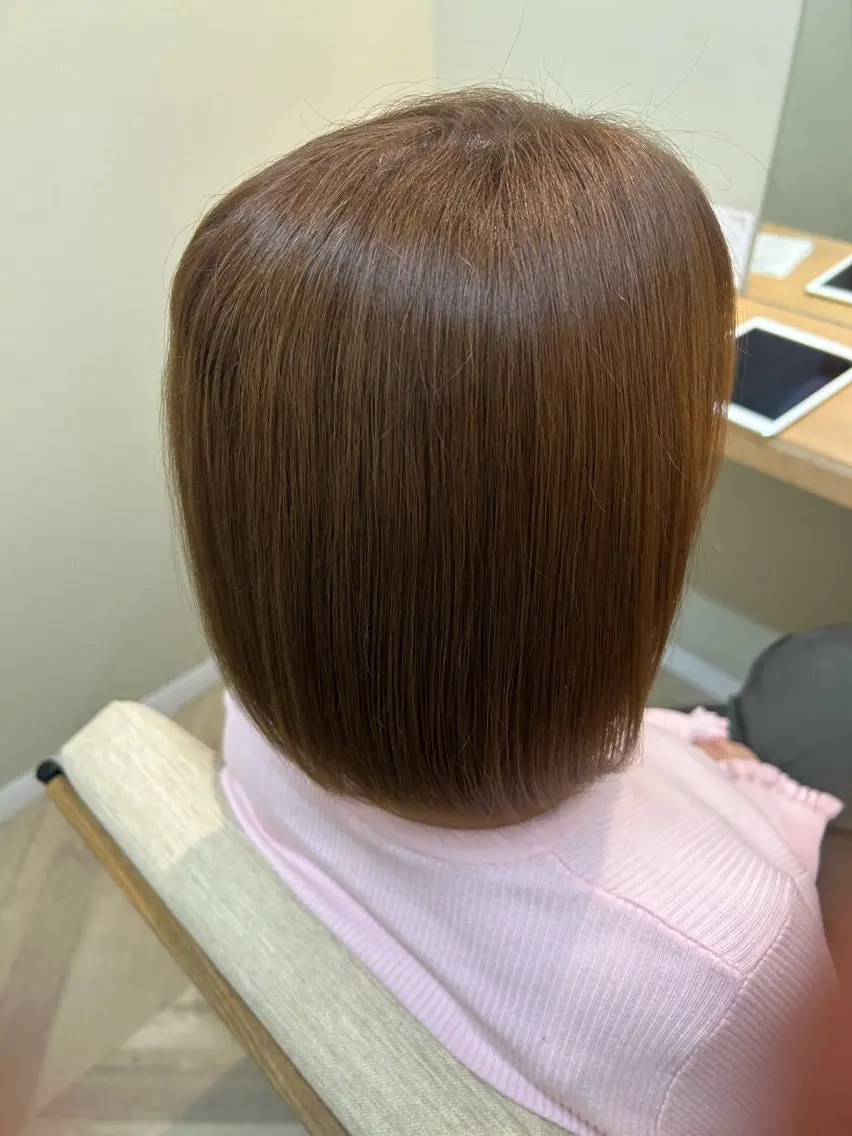 カラー ベージュカラー ヘアカラー azuma メンズカット艶カラーのヘアスタイル