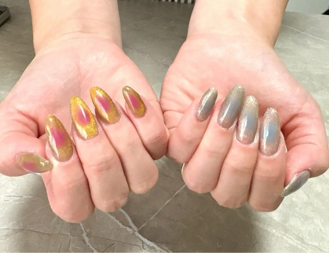 ネイル チークネイル ハンドネイル nailsalon Jennyのネイルデザイン