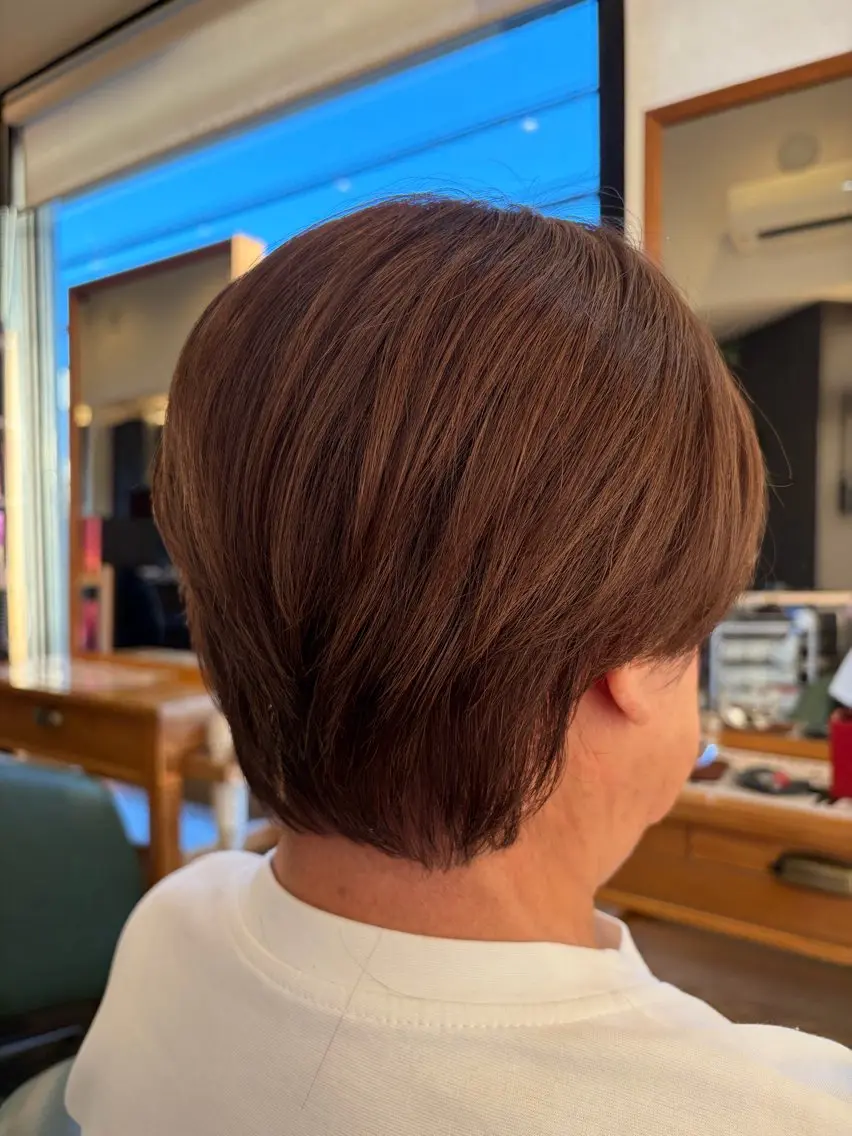 ショート ショートヘア 中村 仁哉のヘアスタイル
