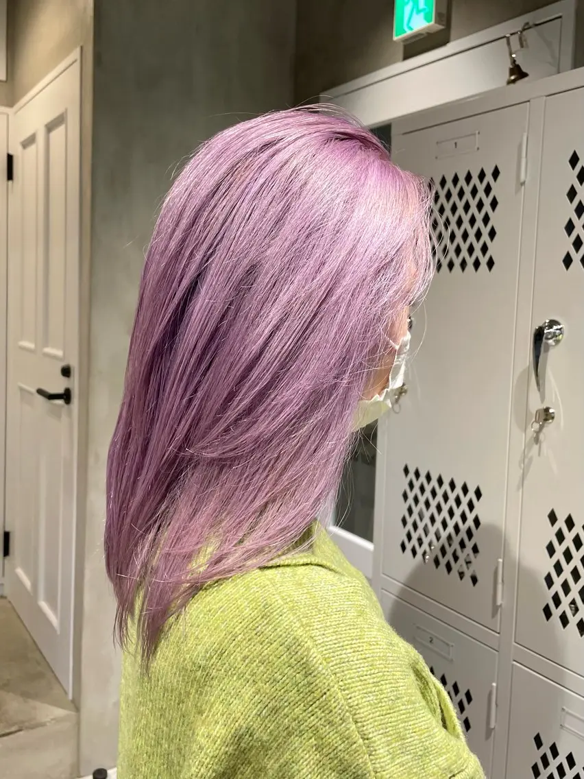 ミディアム カラー ミディアムパーマ ブリーチ ヘアカラー トリートメント [メンズパーマ特化] 棚橋大翔のヘアスタイル