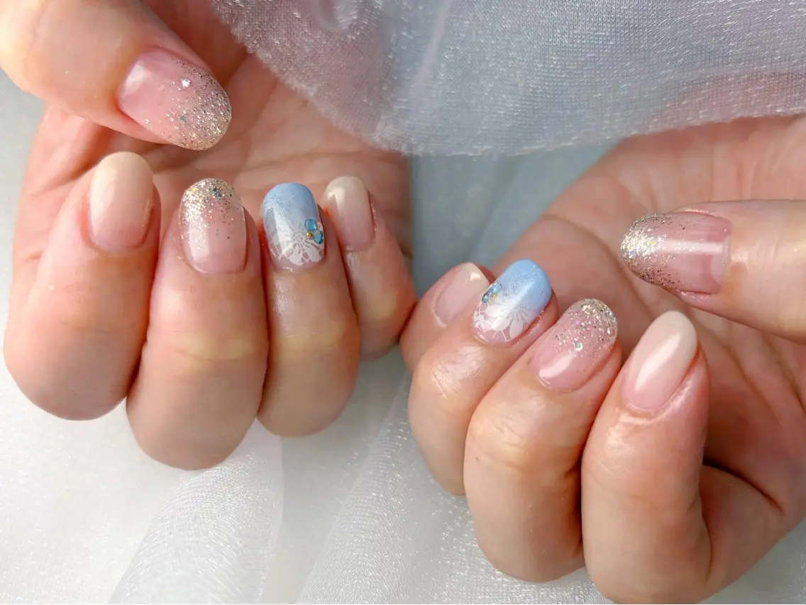 ネイル ハンドネイル Queennail 北堀江Yumiのネイルデザイン