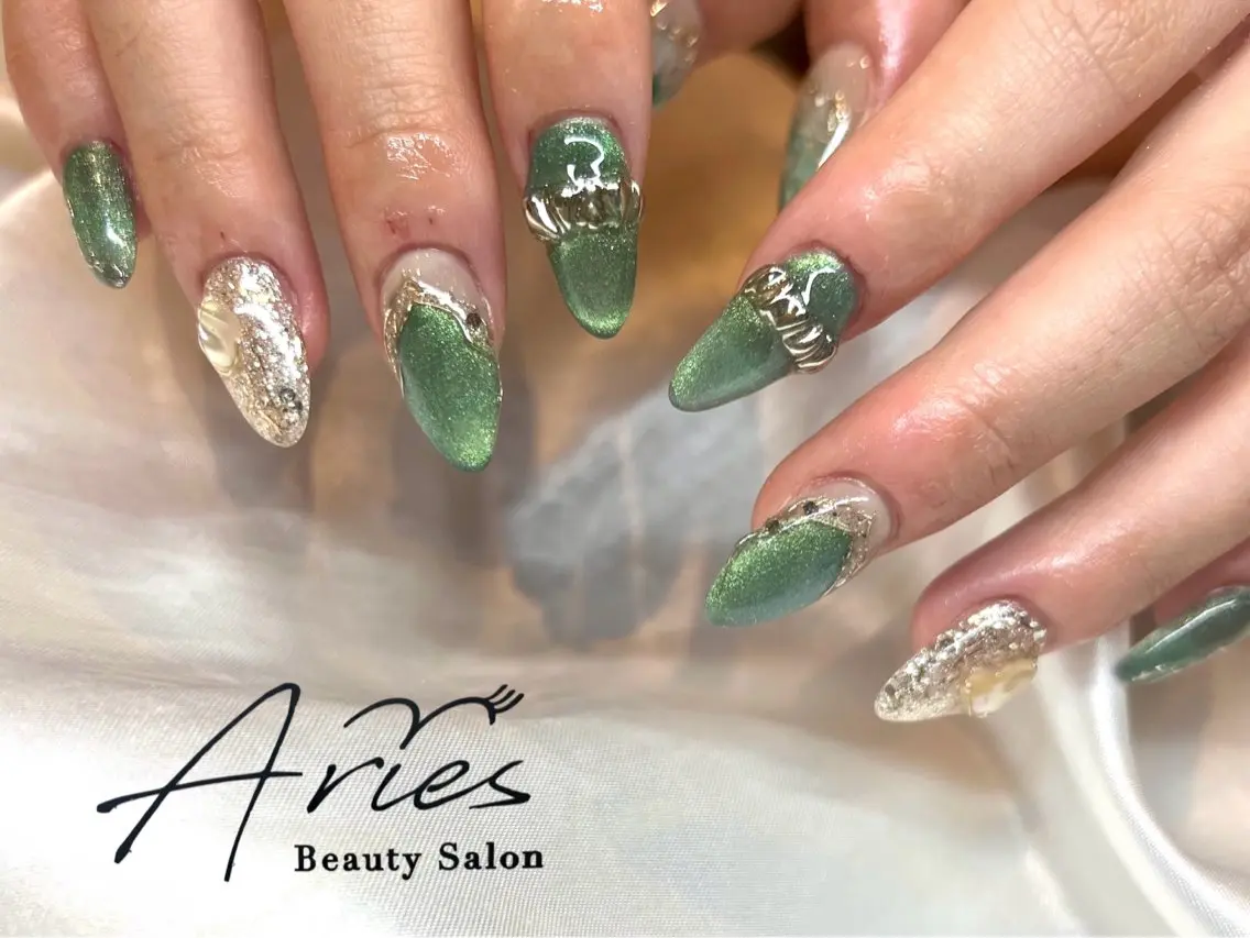 ネイル aries manakaのネイルデザイン
