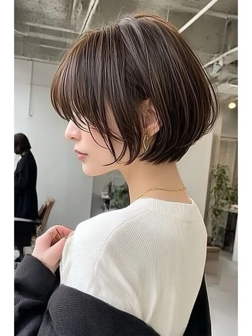 ショート カット she. noaのヘアスタイル