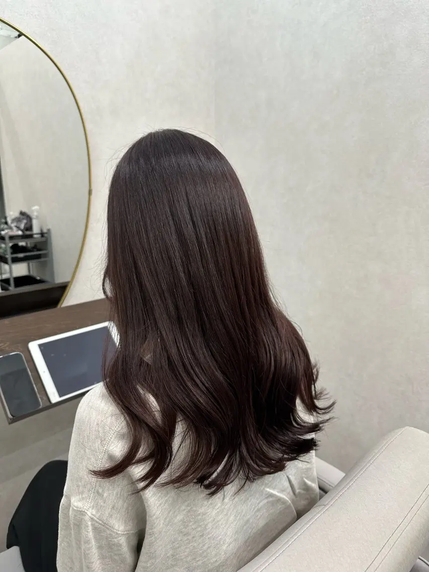 カラー ナチュラル🎀透明感 カラー/香香のヘアスタイル