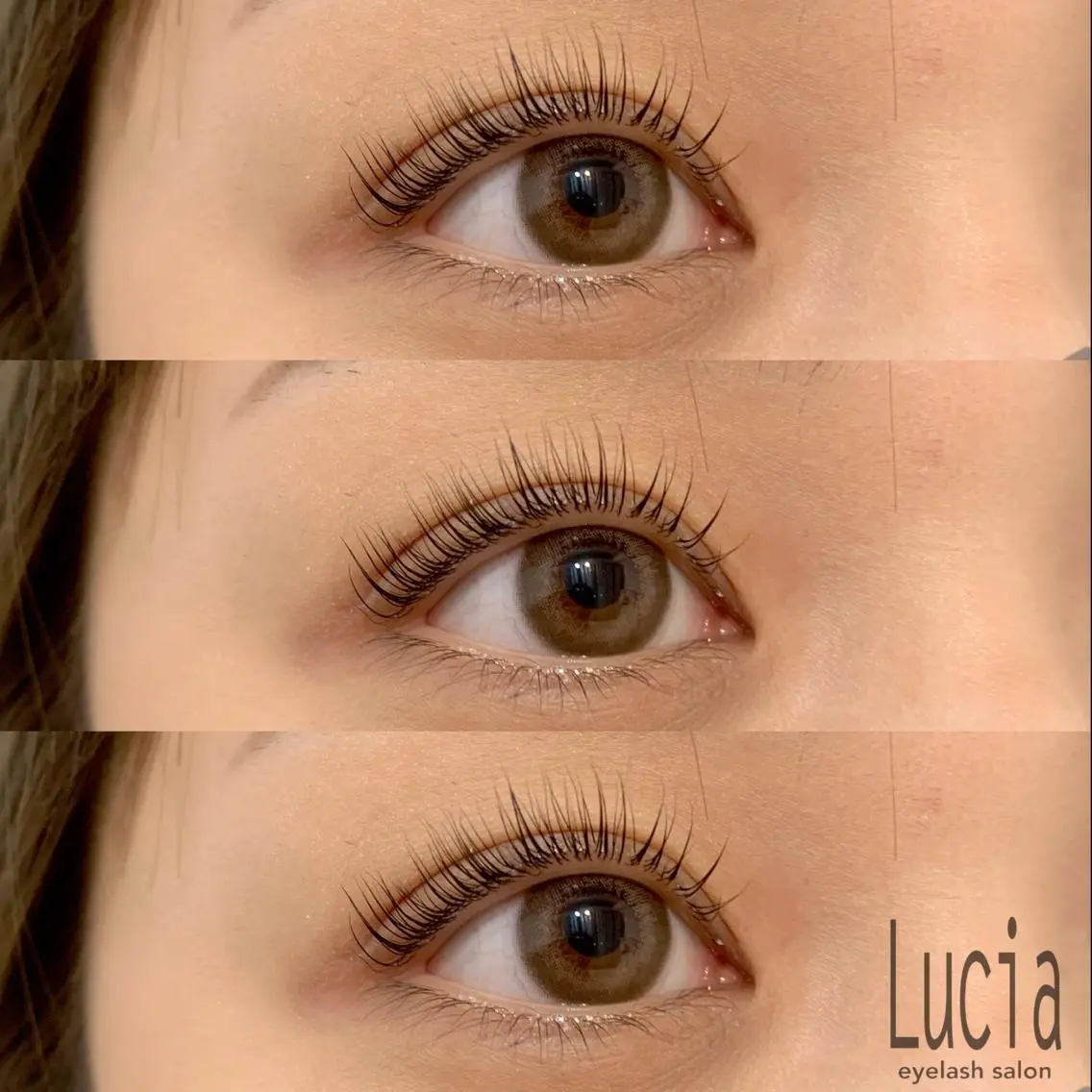 マツエク・マツパ Lucia 久留米店のマツエク・マツパデザイン