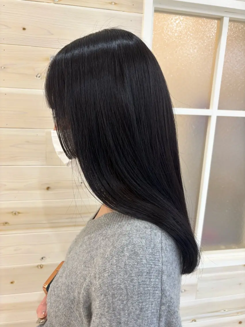 セミロング 縮毛矯正 縮毛矯正 田野倉NEXT店 美髪ニストのヘアスタイル