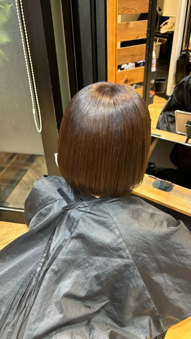 ショート カラー グレージュ ヘアカラー トリートメント Kiara ⭐️ .｡.:*☆のヘアスタイル
