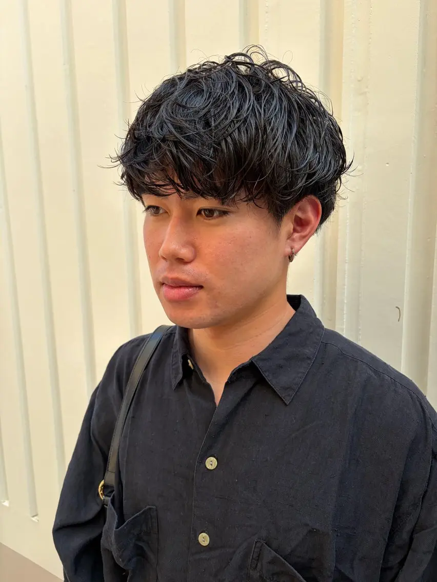 パーマ メンズ 【髪質改善】 TAIGA🐯のヘアスタイル