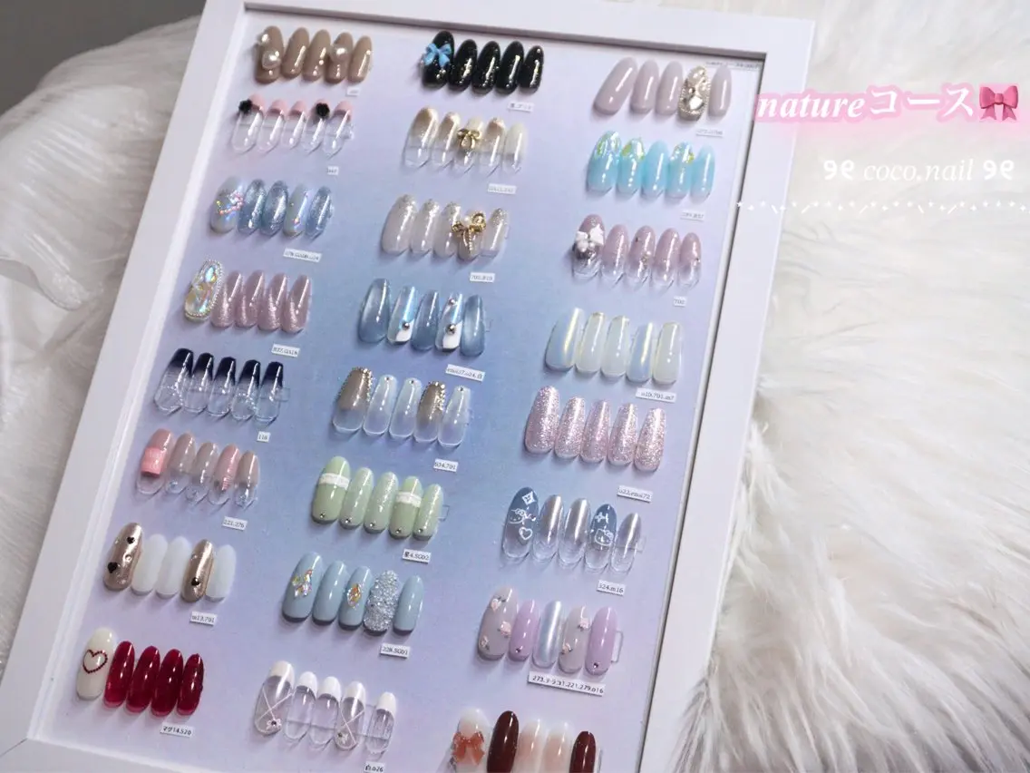 ネイル lili.nail y2k/長さ出しのネイルデザイン