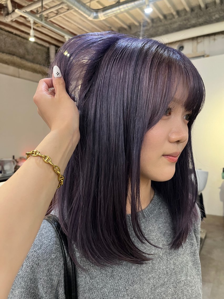 ミディアム カラー ヘアカラー Sanaダブルカラー ✨️パルコ徒歩1分のヘアスタイル