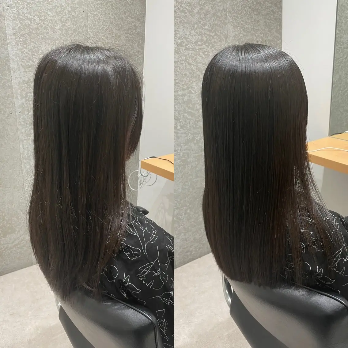 ミディアム 髪質改善 トリートメント カット トリートメント 髪質改善ヘアケア 艶髪特化/上田のヘアスタイル