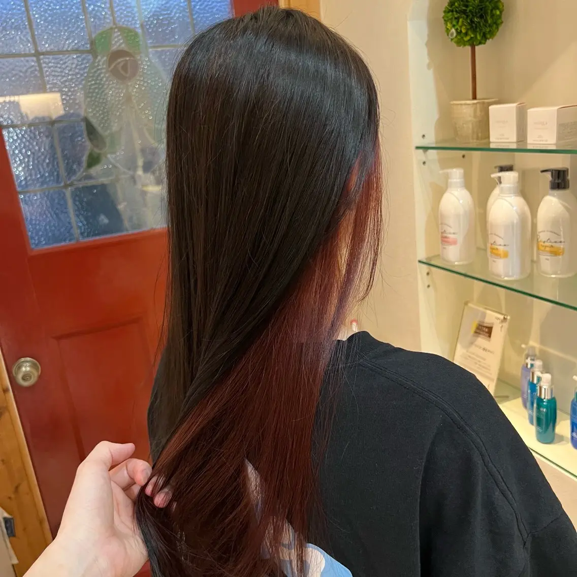 ロング カラー ヘアアレンジ インナーカラー Ayu /あゆのヘアスタイル