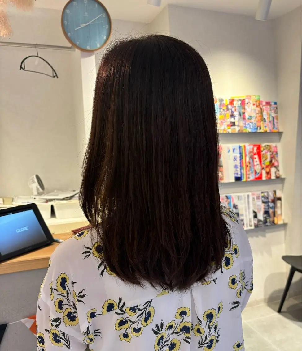 カラー ブラウンカラー 草野 亜弥のヘアスタイル