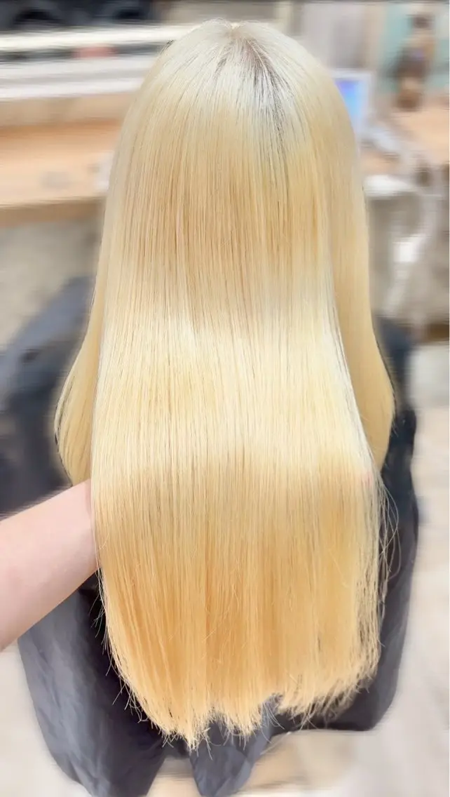 【※ブリーチのみ】ブリーチメニュー𖤐 ̖́-抜きっぱなし🫧ハイトーンのベース作りしたい方へ💞の写真
