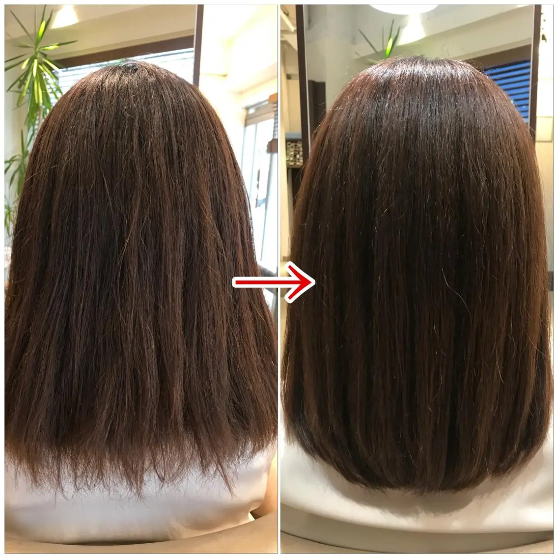 ロング トリートメント newi saLyu 片岡ふきのヘアスタイル