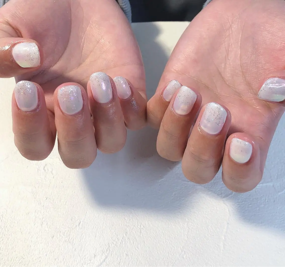 ネイル ラメ(グリッター) ハンドネイル nails 🎀meのネイルデザイン