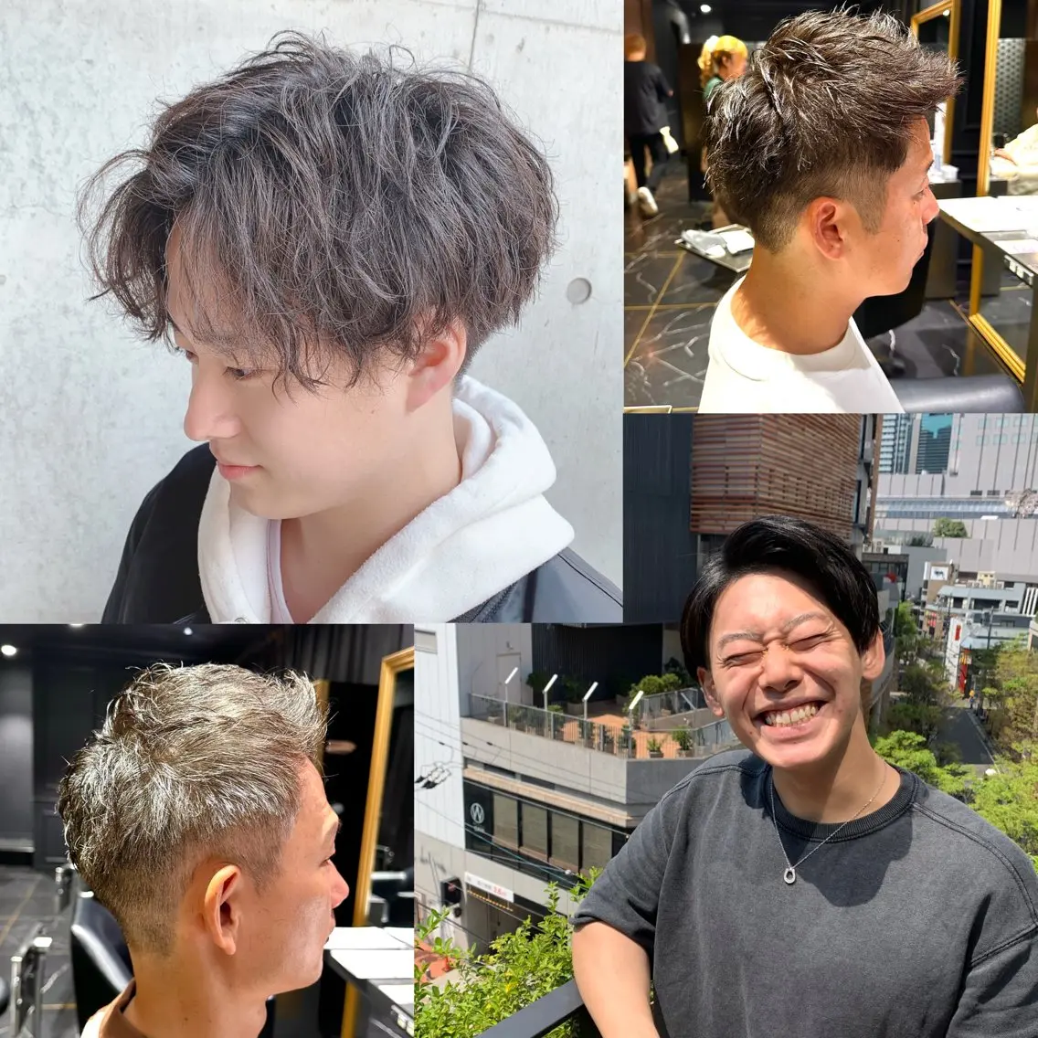 メンズカット+眉カット付き（シャンプー・ブロー込）の写真