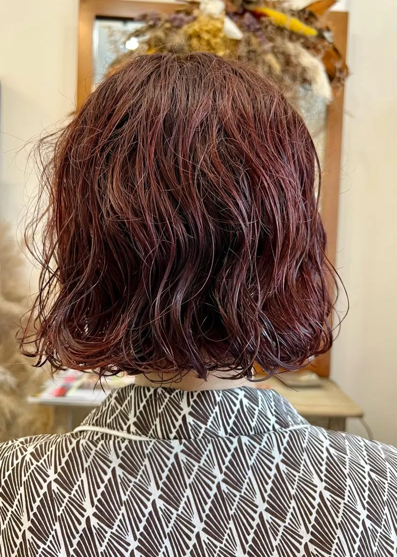 ダメージレスパーマ+TRの写真