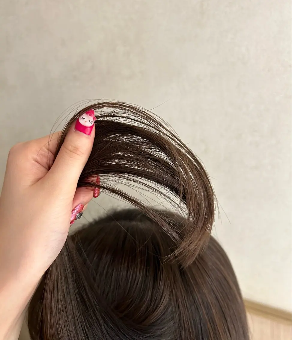 セミロング カラー ブラウンカラー ヘアカラー レイヤー/艶髪カラー 🐈‍⬛hiyokaのヘアスタイル