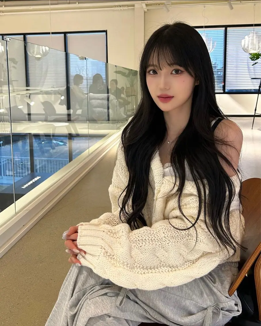 ロング カラー パーマ ヘアアレンジ メンズ 上品＆韓国風 🥀海心🥀のヘアスタイル