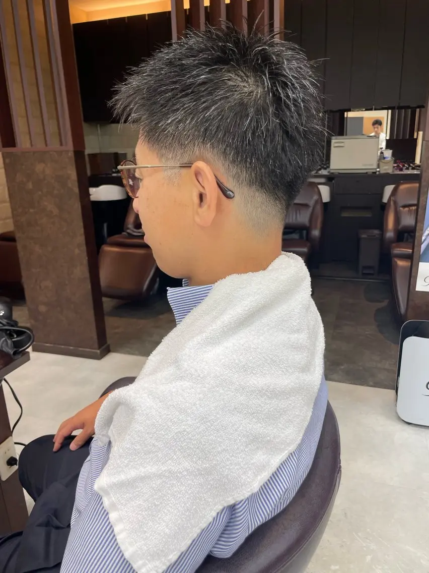 メンズ 刈り上げ 樋口 雄也のヘアスタイル