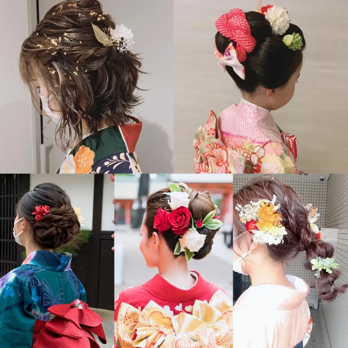 ヘアセットの写真