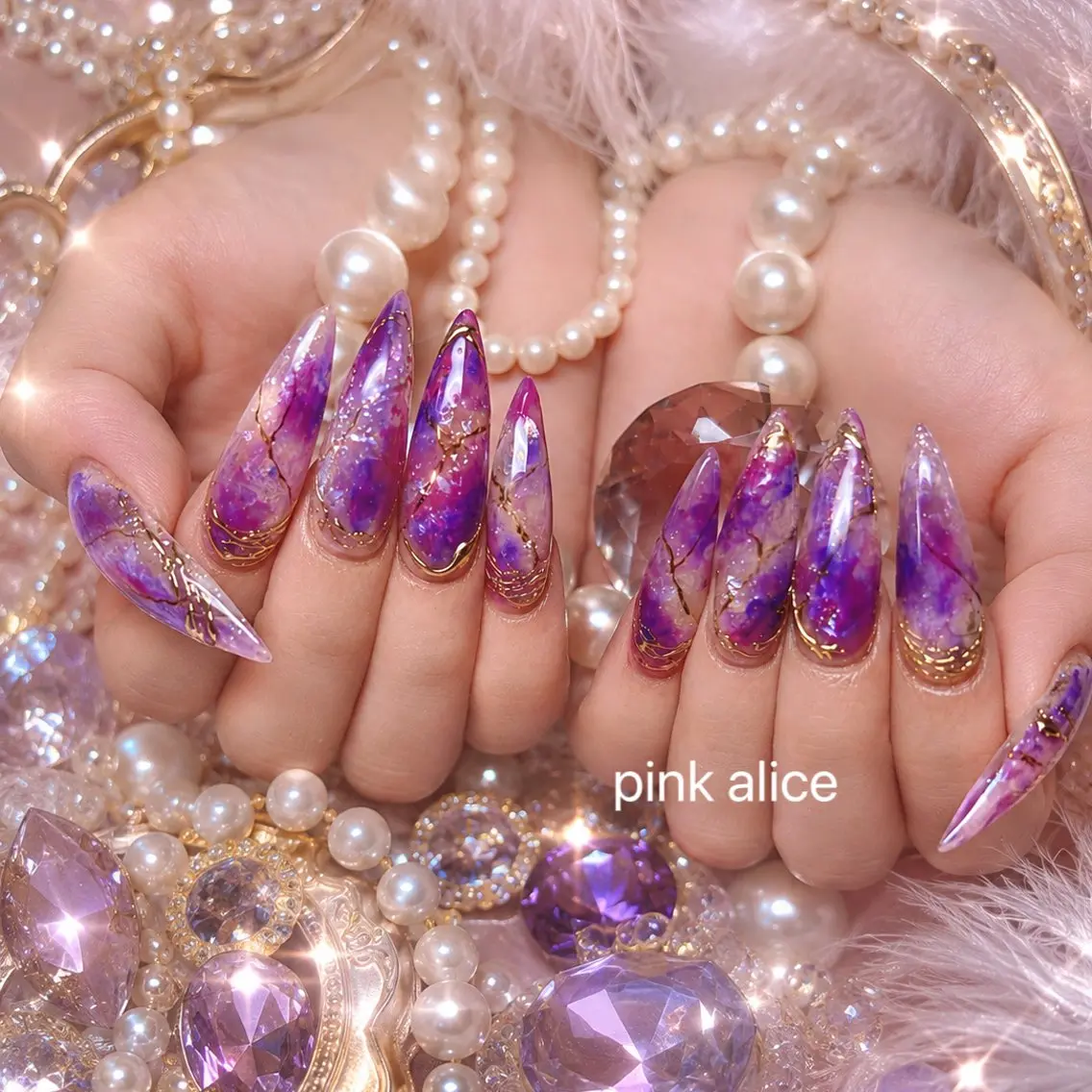 ネイル nail salon Pink Aliceのネイルデザイン