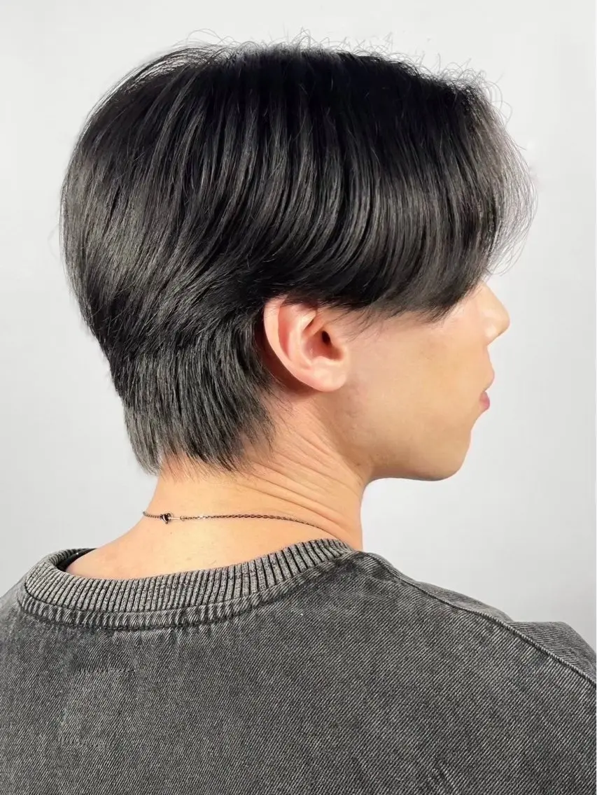 悩める癖毛やパーマを落としてサラサラヘアにしたい方へ！カット＆縮毛矯正+トリートメント！！の写真