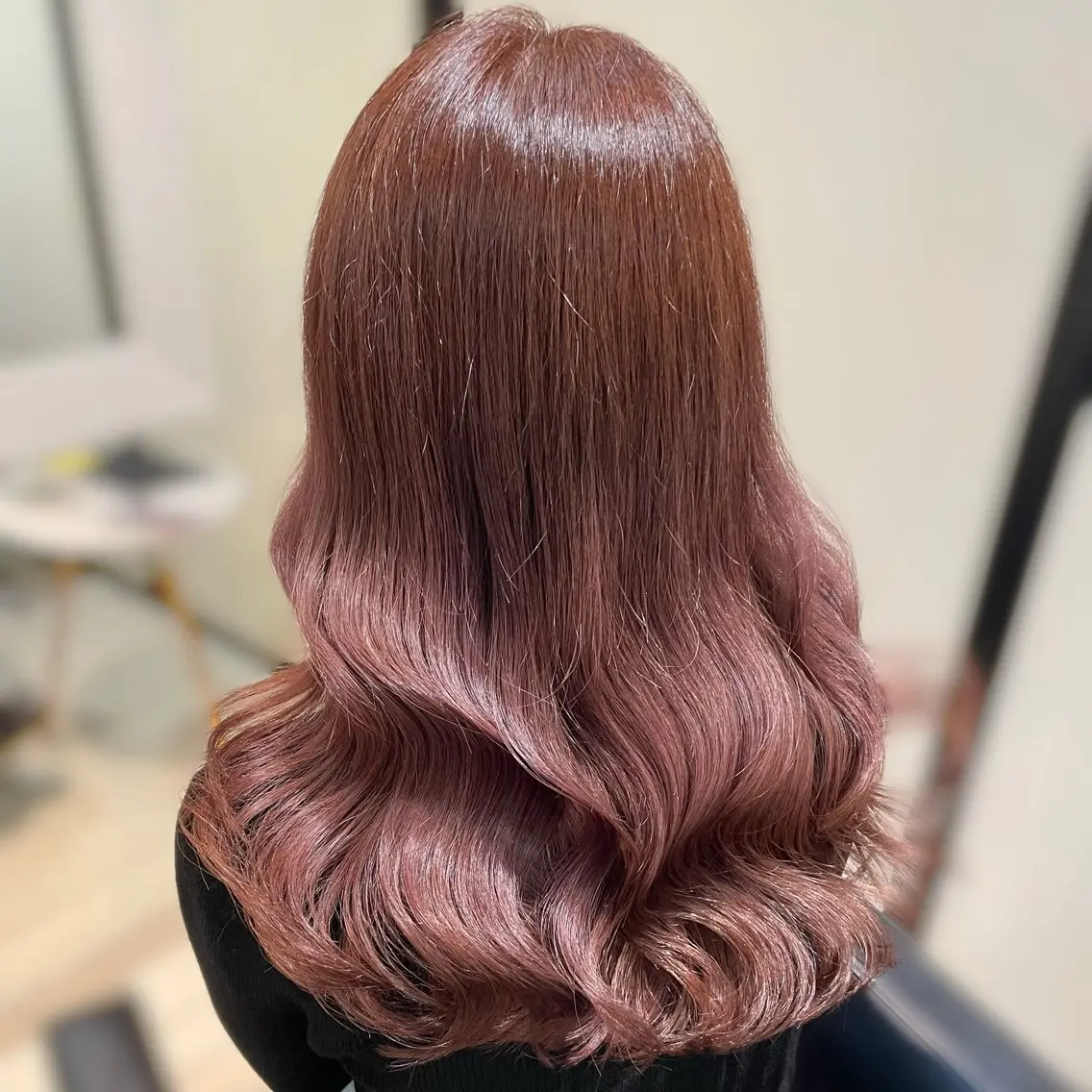 ロング カラー カット ヘアカラー トリートメント ブリーチなしカラー kana🐱のヘアスタイル