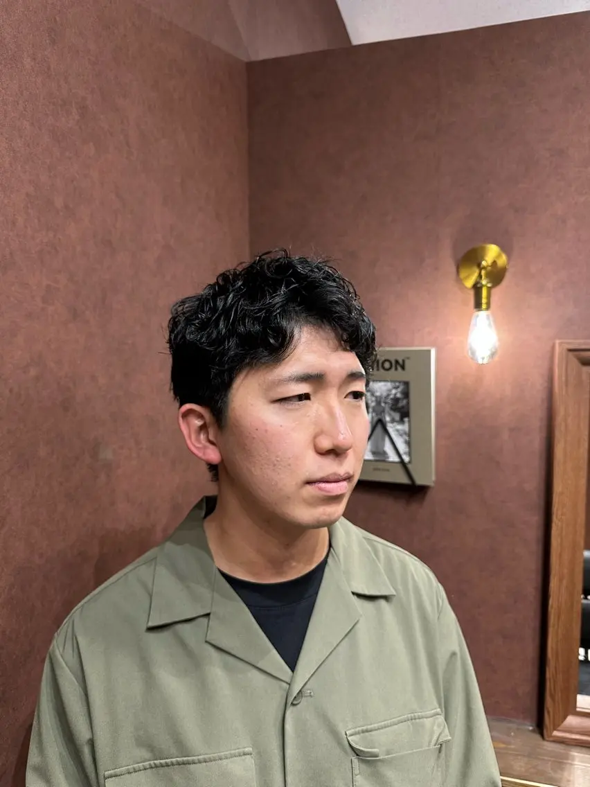 メンズ 岩崎流成 スタイリストのヘアスタイル