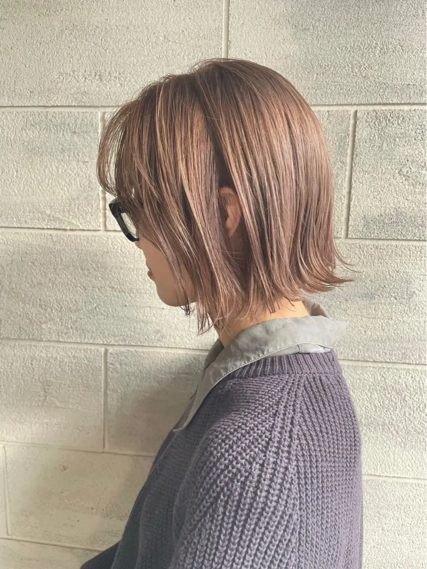 ミディアム lucia RYOのヘアスタイル